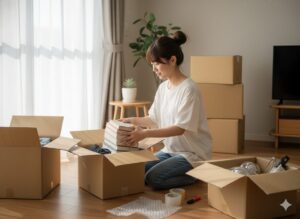 仏壇の引越準備