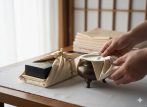 仏具の梱包